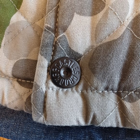 NWOT! Crooks Arms Co. Camo lined Vest - Many logos and patches (5231) - Picture 3 of 9